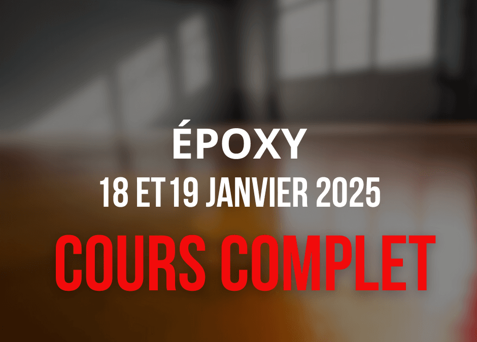 Formation époxy Trois-Rivières